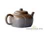 Teapot # 21667, wood firing, yixing clay, 170 ml.