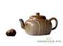 Teapot # 21672, yixing clay, wood firing, 170 ml.