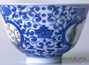 Cup # 21801, jindezhen porcelain, hand brush, 110 ml.