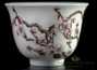 Cup # 21809, jindezhen porcelain, hand brush, 56 ml.