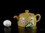 Teapot # 21829, jindezhen porcelain, hand brush, 169 ml.