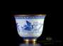 Cup # 21802, jindezhen porcelain, hand brush, 68 ml.