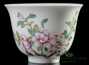 Cup # 21808, jindezhen porcelain, hand brush, 56 ml.