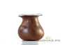 Vessel for mate (kalabas) # 22136, clay, 100 ml.