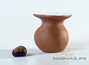 Vessel for mate (kalabas) # 22144, clay, 120 ml.
