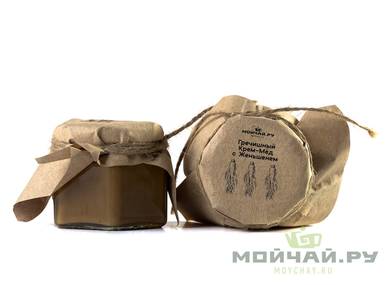 Гречишный крем-мёд «Мойчайру» с Женьшенем 01 кг