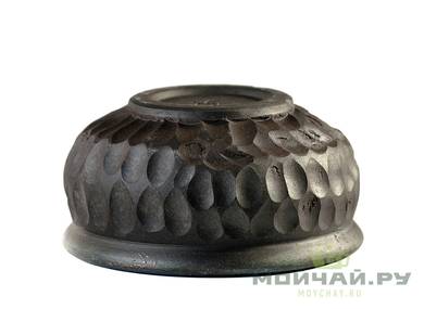 Пиала # 22243 цзяньшуйская керамика дровяной обжиг 46 мл