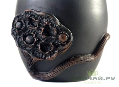 Пиала # 22252, цзяньшуйская керамика, дровяной обжиг, 170 мл.