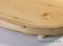Handmade tea tray # 22817, wood (Cedar)