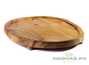 Handmade tea tray # 22819, wood (Cedar)