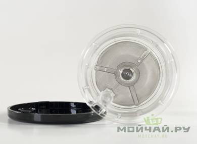 Типот (гунфу чайник) " Мойчай.ру " # 22866, пластик/стекло, 500 мл.