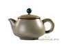 Set for tea ceremony (10 items) # 23403, ceramic: six cups 50 ml, teamesh, gundaobey 225 ml, teapot 160 ml, gaiwan 170 ml.