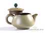 Набор посуды для чайной церемонии из 10 предметов # 23403 керамика: шесть пиал по 50 мл сито гундаобэй 225 мл чайник 160 мл гайвань 170 мл