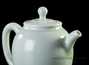 Набор посуды для чайной церемонии из 15 предметов # 23530, фарфор: чайный пруд 1000 мл, чайник 240 мл, гайвань 200 мл, гундаобэй 220 мл, сито, вазочка, чайница, 7 пиал по 45 мл, чайный пруд 86 мл.