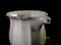 Набор посуды для чайной церемонии из 10 предметов # 23554, керамика: чайный пруд 120 мл, гундаобэй 180 мл, чайник 180 мл, сито, 6 пиал с блюдцем 50 мл.
