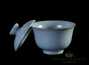 Набор посуды для чайной церемонии из 10 предметов # 23627, керамика: чайный пруд 195 мл, гундаобэй 165 мл, гайвань 125 мл, пиала 50 мл, сито