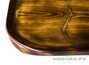 Handmade tea tray # 23621, wood (Cedar)