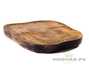 Handmade tea tray # 23699, wood,  (Cedar)