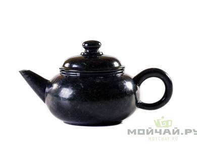 Чайник из тайваньского нефрита мо юй # 23870 камень 150 мл
