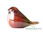 Pet "Birdy" # 24331, glass, handmade