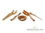 Набор инструментов для чайной церемонии # 24093, кракелюр/бамбук