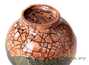 Vessel for mate (kalabas) # 24436, ceramic