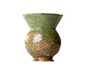 Vessel for mate (kalabas) # 24431, ceramic