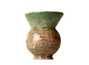 Vessel for mate (kalabas) # 24426, ceramic
