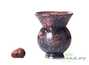 Vessel for mate (kalabas) # 24415, ceramic