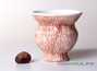 Vessel for mate (kalabas) # 24477, ceramic