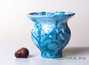 Vessel for mate (kalabas) # 24462, ceramic