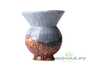 Vessel for mate (kalabas) # 24446, ceramic