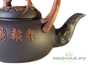 Teapot  # 24500, clay, Chaozhou, Guandong, 1627 ml.