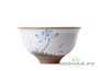 Набор посуды для чайной церемонии # 24758, керамика ( 10 предметов: гайвань 150 мл., 6 пиал по 50 мл., одна пиала 80 мл., сито, гундаобэй 168 мл)