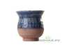 Vessel for mate (kalabas) # 24943, ceramic