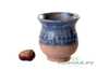 Vessel for mate (kalabas) # 24943, ceramic