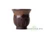 Vessel for mate (kalabas) # 24950, ceramic