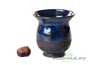 Vessel for mate (kalabas) # 24956, ceramic