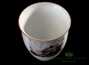 Cup # 25217, Jingdezhen porcelain, hand painting,  150 ml.