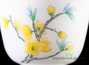Cup with stand # 25279, porcelain, hand painting, 75 ml.