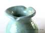 Vessel for mate (kalabas) # 25586, ceramic
