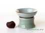 Set fot tea ceremony (9 items) # 25911, сeladon: gaiwan 125 ml, gundaobey 140 ml, teamesh, six cups 40 ml.