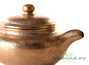 Teapot # 26139, yixing clay,  gilding, 110 ml.