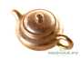 Teapot # 26139, yixing clay,  gilding, 110 ml.