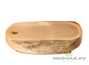 Handmade tea tray # 26200, wood (Cedar)
