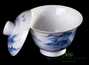Gaiwan # 26314, Jingdezhen porcelain, hand painting, 200 ml.