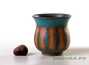 Vessel for mate (kalabas) # 26427, ceramic