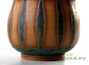 Vessel for mate (kalabas) # 26427, ceramic