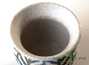 Сосуд для питья мате (калебас) # 26413, керамика