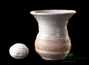 Сосуд для питья мате (калебас) # 26434, дровяной обжиг/керамика